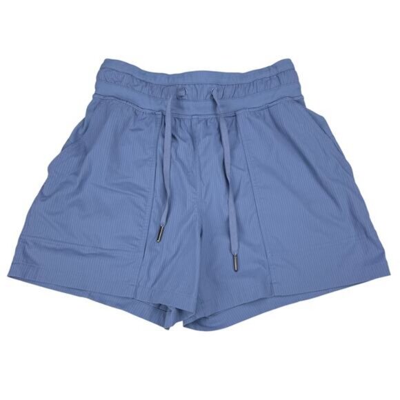 LULULEMON Dance Studio High-Rise Short 3.5" Size 2 Oasis Blue - Picture 5 of 9